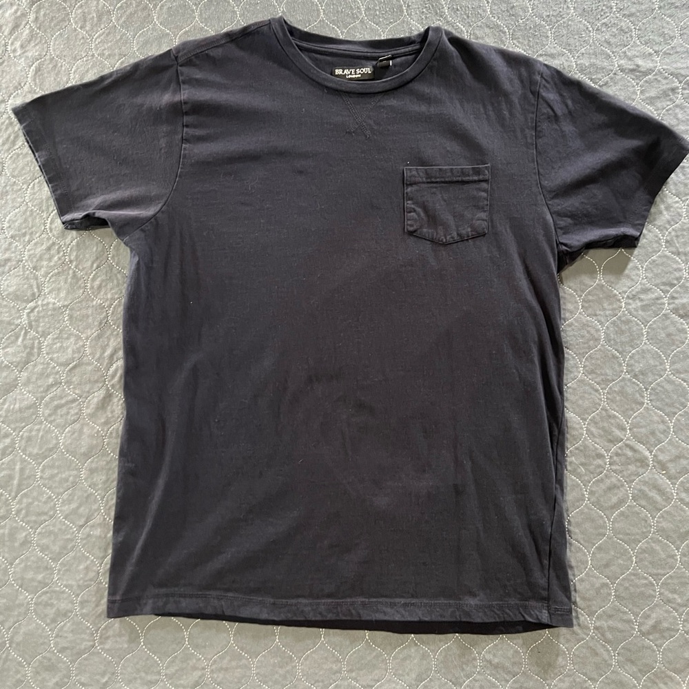 Brave Soul Navy Short Sleeve Tee